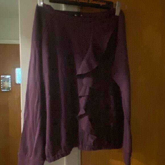 Other - Ruffle detail sweatshirt